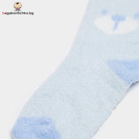 Пухкави чорапи 2 чифта сини